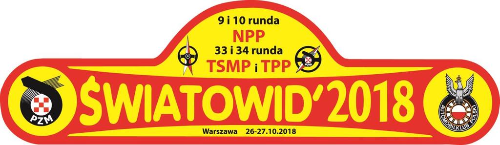 REGULAMIN UZUPEŁNIAJĄCY ŚWIATOWID 2018 WARSZAWA 26-28.10.2017r.