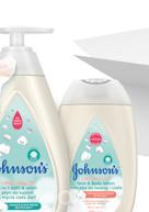Johnson s Cottontouch płyn do kąpieli i mycia ciała 2w1 do przekazania innym mamom, których Maluszki mają od 0 do 6