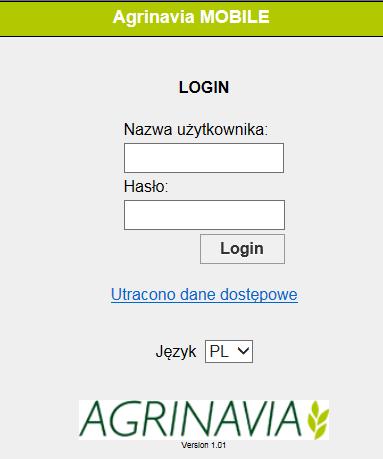 (wersja samodzielna) służy do tworzenia i edytowania pól, upraw i zabiegów na urządzeniu mobilnym. Przechowywanie, zapisywanie danych Poprzez rejestracje i indywidualne logowanie się na stronie www.