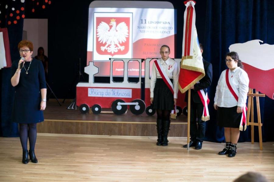 Fot. ZSS w Augustowie ul. Głowackiego i ul.