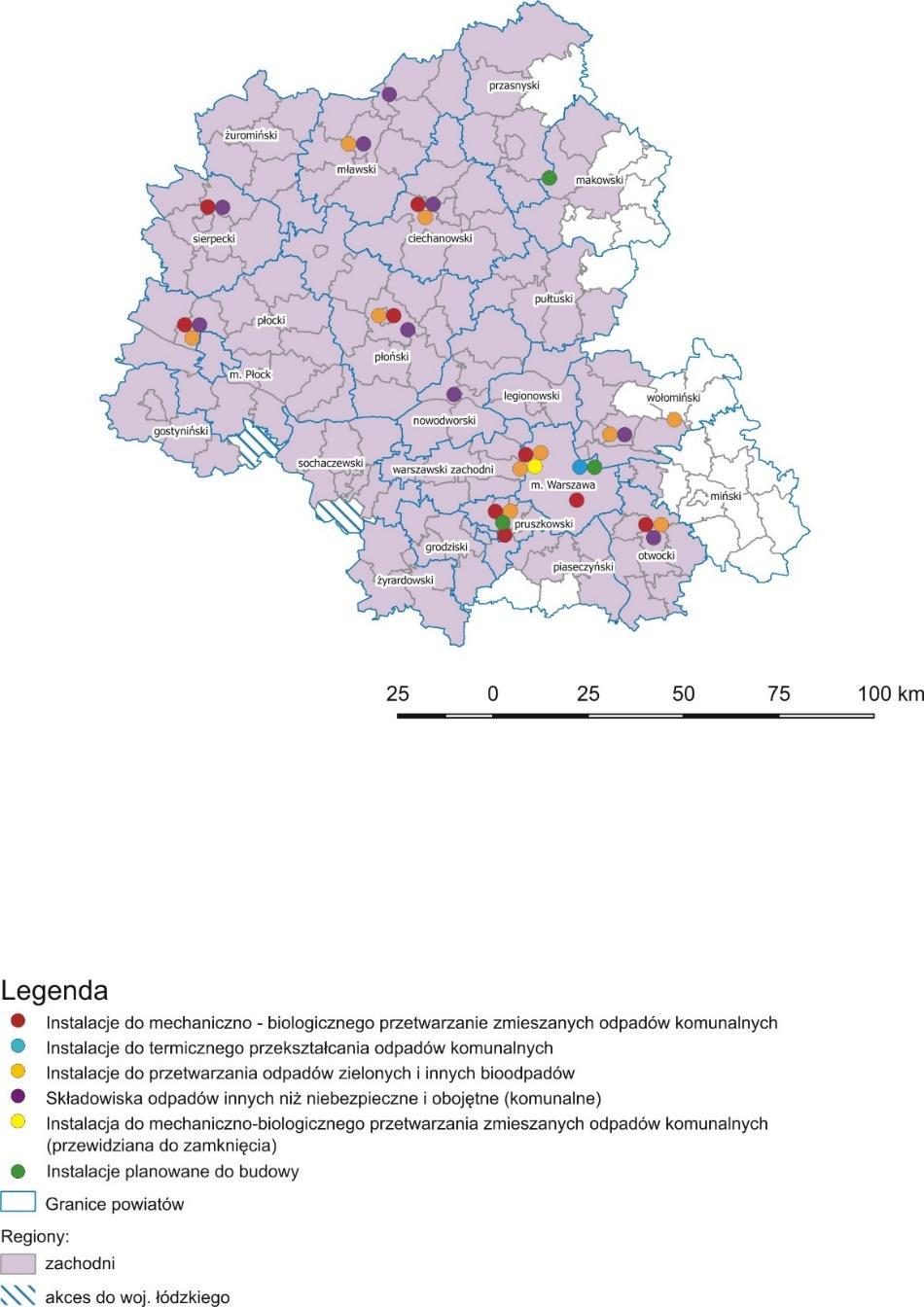 Region zachodni 205 084,38 PLANOWANE DZIAŁANIA dot.