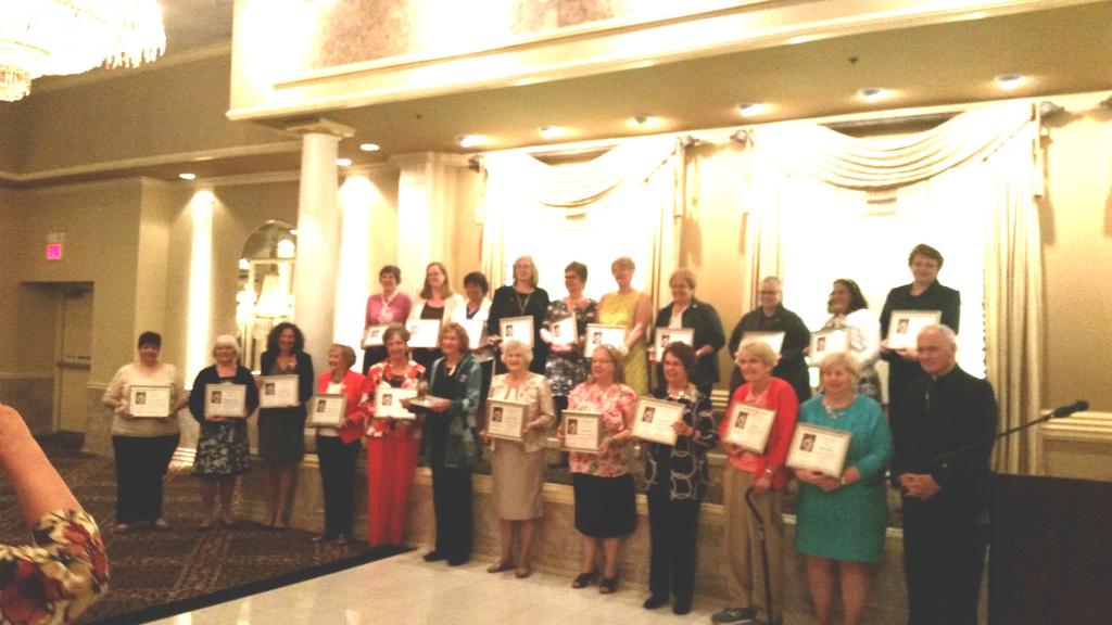 On May 3rd, the Archdiocese Council of Catholic Women, held it s annual Vicariate 1 luncheon.