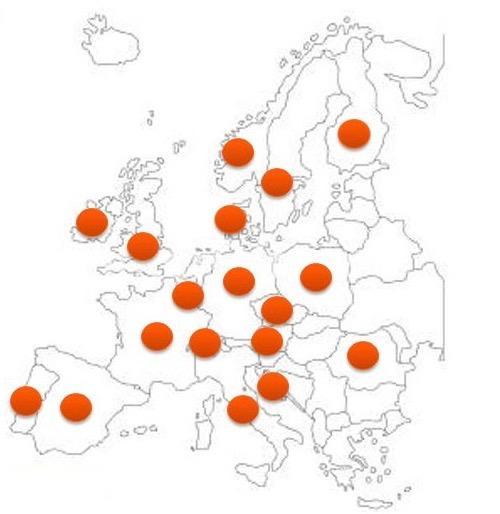 DYSTONIA EUROPE 21 organizacji z 18