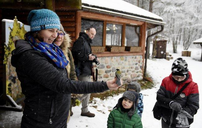 Ptaki z bliska i dla każdego. Akcja Karmnik Trwa Akcja Karmnik, za nami już drugie tegoroczne spotkanie w Marszewie.