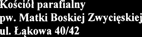 pw. Matki Boskiej Zwycieskiej 7.