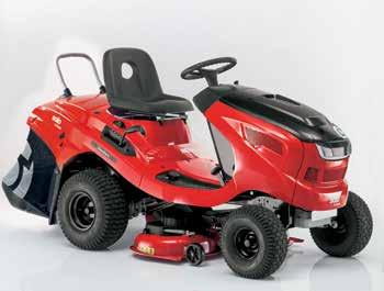 Traktory z wyrzutem tylnym Comfort: nowa przygoda Traktorek z wyrzutem tylnym Comfort T 13-93.7 HD Traktorek Comfort Idealny do równych powierzchni T 16-93.