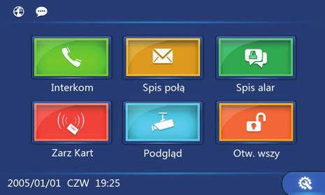 3. Działanie 3.1 Funkcje podstawowe Rozmowa i wybierz konsolę portiera lub monitor. Następnie podaj numer urządzenia koncowego.