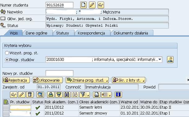 3. Wybierz ikonę naliczenia opłat