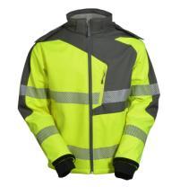 ZADANIE NR 2 - KURTKI DLA KADRY BIUROWEJ wyznaczonej w Zarządzeniu 23/2013 Dyrektora Zarządu Dróg Wojewódzkich w Bydgoszczy Kurtka ostrzegawcza softshell, Vizwell VWJK267YG - Kurtka o intensywnej