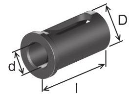 Tulejki redukcyjne do mocowania bezpośredniego Adapter collets for direct mounting Reduzierhülse für unmittelbar Befestigen Переходные втулки d l TR..d 0 TR..d 0 TR..d0 0 0 TR..d 0 TR..dF 0 TR..d TR.