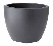 SOFT ROUND Kolekcja Globe Producent Elho Collection / Kollektion Globe Manufacturer / Produzent Elho KOLORY BAZOWE BASIC COLOURS / GRUNDFARBEN 150 425 310 Subtelny kształt donicy sprawia, że całe jej
