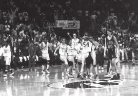 In 1998, the Hawkeyes, after winning the Big Ten regular season title, advanced to its 12th NCAA Tournament and hosted the regionals.