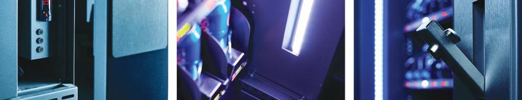 Cechy Ergo Metal System bezpiecznej transakcji - fotokomórka Max Protect Konstrukcja ze stali minimalizująca użycie części Czujnik