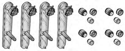 quick clamp) o zakresie 9" - 21".