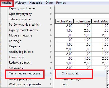 metrycznych wskazujemy kolejno odpowiednie