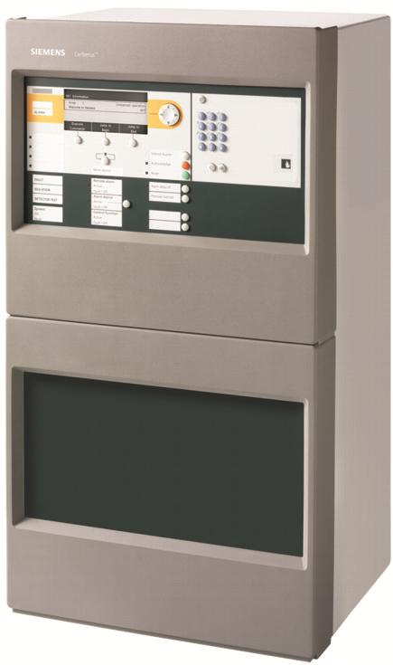 FC726 Centrala sygnalizacji pożarowej Seria FS720 (IP5) Cerberus PRO Modułowa, prefabrykowana centrala mikroprocesorowa zintegrowana z konsolą obsługową o pojemności do 1512 adresów.