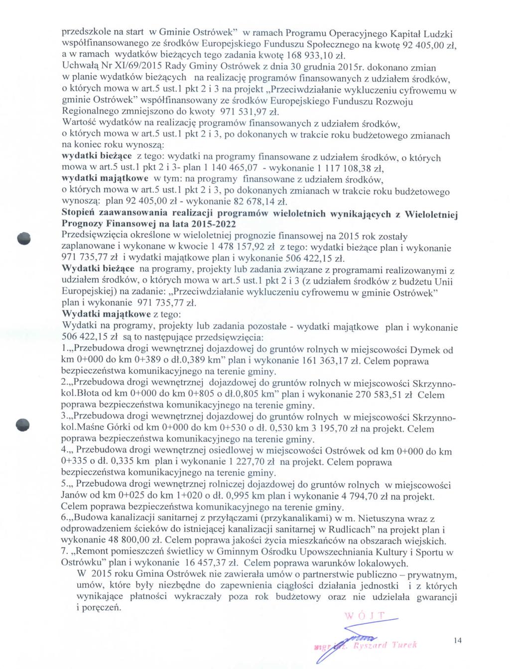 pzezkle n tt w Gmne twek w mh Pmu peyjn ptl Luzk wplfmnwne ze kw upejke Funuzu plezne n kwt? 2 4 zl, w mh wytkw bezyh te zn kwt$ 6, zl. UhwlN /6/2 y Gmny twek z n un 2.
