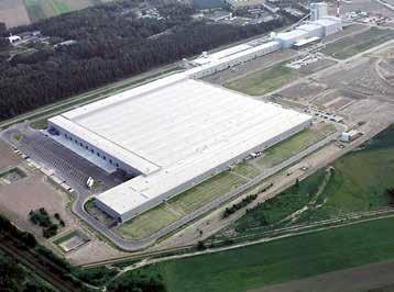 (Poznań) Ikea (Lublin) Hale przemysłowe, logistyczne Fabryka Szkła Płaskiego Euroglas (Polska) Fabryka Peugeot (Chiny)