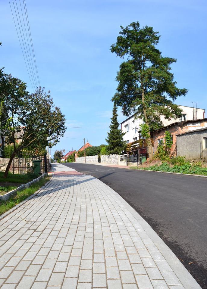2 Przebudowa ulicy Ogrodowej w Krzęcinie zakończyła się w sierpniu 2018 r.