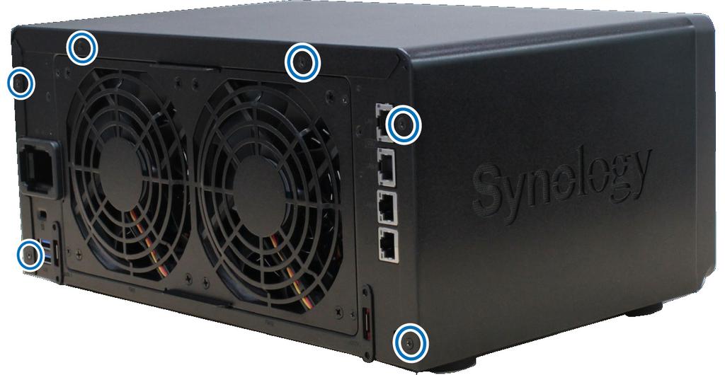 Dodawanie modułu pamięci RAM w serwerze DiskStation Opcjonalny moduł Synology DDR3 RAM jest zaprojektowany jako rozszerzenie pamięci dla serwera DiskStation.