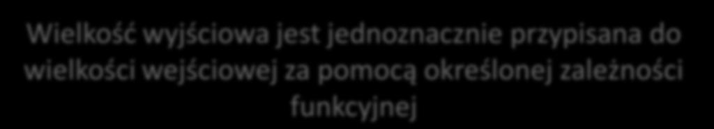 MODEL DETERMINISTYCZNY Wielkość wyjściowa jest jednoznacznie przypisana do wielkości wejściowej za pomocą określonej zależności funkcyjnej Określa stany wybranego układu w czasie Nie uwzględnia