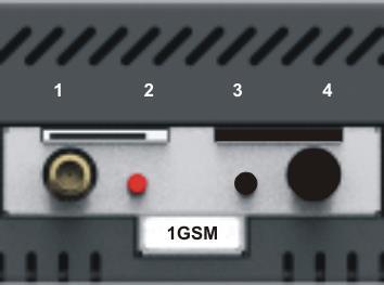 4.4.5 Moduł translacji GSM Nazwa modułu: Oznaczenia: NCP-EMS2GSM/3G NCP-EMS1GSM/3G 2GSM 1GSM Informacja: Translacje GSM są przeznaczone do obsługi połączeń głosowych oraz wysyłania i odbierania