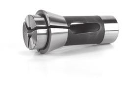 TUEJE ZACIOWE DIN Tuleje zaciskowe wg normy DIN do automatów jedno i wielowrzecionowych DIN Clamping collets for single and multispindle automatic machines Druckspannzangen von 0E bis E Цанги DIN для