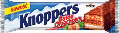 SŁODYCZE 25 g KNOPPERS