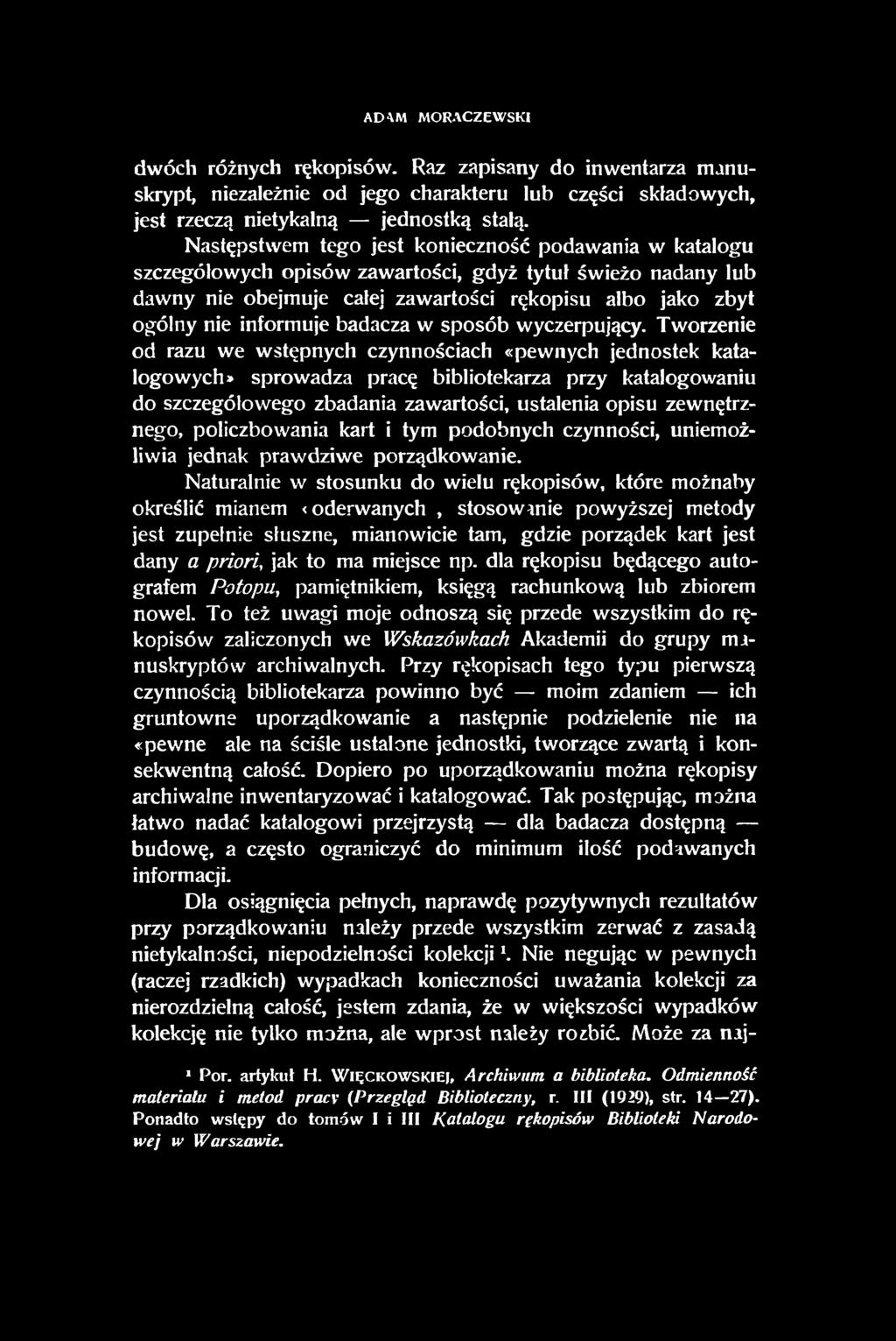 badacza w sposób wyczerpujący.
