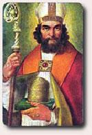 W momencie konsekracji oddał Kościołowi i ubogim cały swój majątek. Prowadził spór z arianami. Przez dwa miesiące odpierał oblężenie arian w bazylice Porziana w Mediolanie.