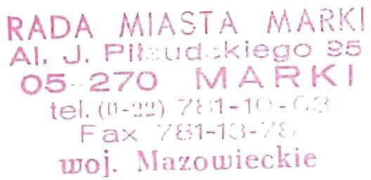 RADA NdA STA MAR!(I AI. J. P i LLld.~k iego 85 05--27 0 MAR K I tel. (11 <!:!) fc \1-1 (L C;,J Fax -n'l1-1::i- n, uio j.