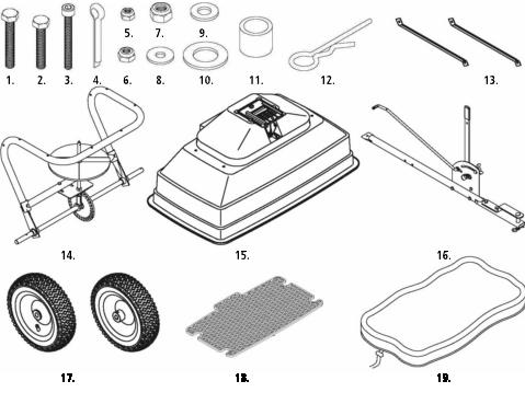 SCRIPTION OF PARTS / TEILEBESCHREIBUNG EN Pce / Stk.