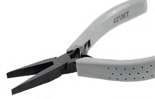 SPMT [m] 1 u Ni Ø 10,5 10,5 7 110 110 6,5 0,1-0,6 60 SZZĘKI PŁASKI Szczypce te znajdują zastosowanie w laboratoriach, w produkcji, przy konserwacji.