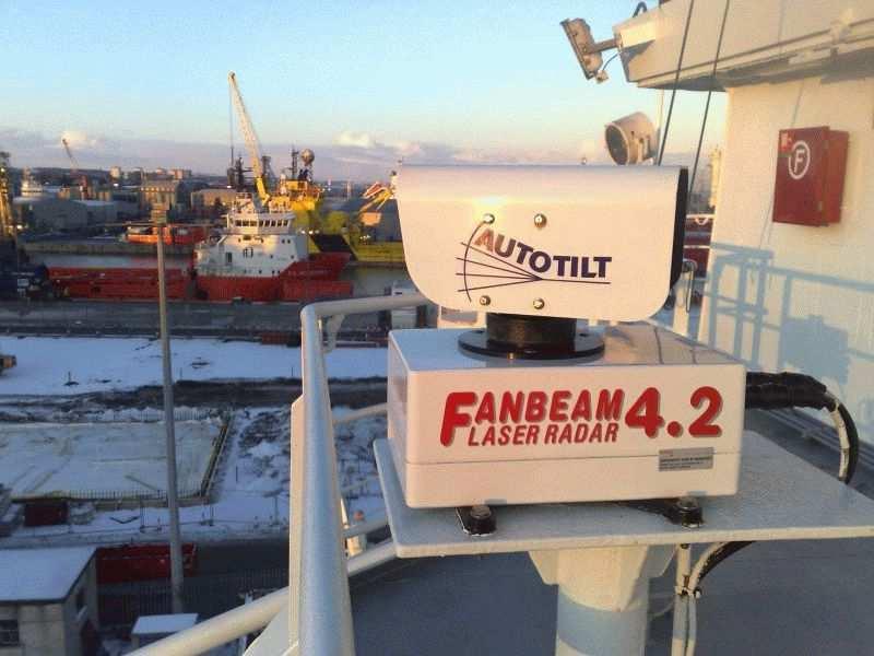 komponenty: Laserowa antena przeszukująca