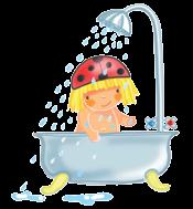 Kąpiel powinna być krótka (tylko 5 minut) a zastosowanie olejku do kąpieli podczas ostatnich dwóch minut kąpieli pozwoli na uniknięcie odwodnienia naskórka.
