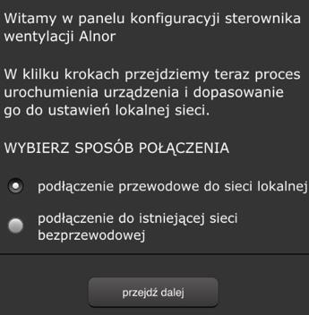 Wraz z zakupem centali, dokupując HRU-MinistCONT-WiFi otrzymujesz zainstalowaną puszkę sterującą wraz z adresem internetowym oraz danymi logowania dla Twojej centrali. Panel logowania.
