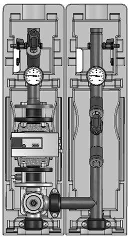 System zabudowy kotłowni do 2300 kw Grupy pompowe typ FL-MK DN 40-65 920/1000 (DN 65) 7 ca.