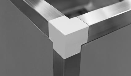 Standardowo używana jest ognioodporna wełna mineralna o grubości 50 mm. Uszczelki i uszczelnienia w centralach z serii zapewniają idealną szczelność i izolację akustyczną.