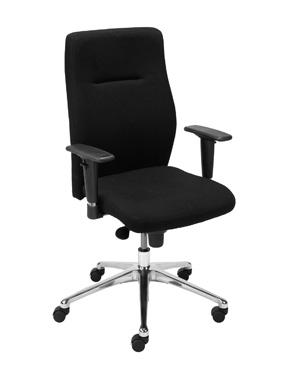 przyjazne krzesła do każdego wnętrza Strona główna / Kategorie produktów / Krzesła biurowe / ORLANDO ORLANDO UP R16H steel 28 chrome z mechanizmem Epron Syncron z regulacją głębokości oraz kąta