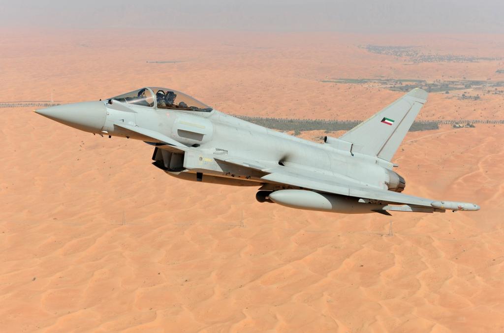 Państwa Bliskiego Wschodu dokonują szeroko zakrojonych zakupów uzbrojenia, w tym samolotów wielozadaniowych czy zestawów przeciwlotniczych i przeciwrakietowych. Fot. Euroﬁghter.