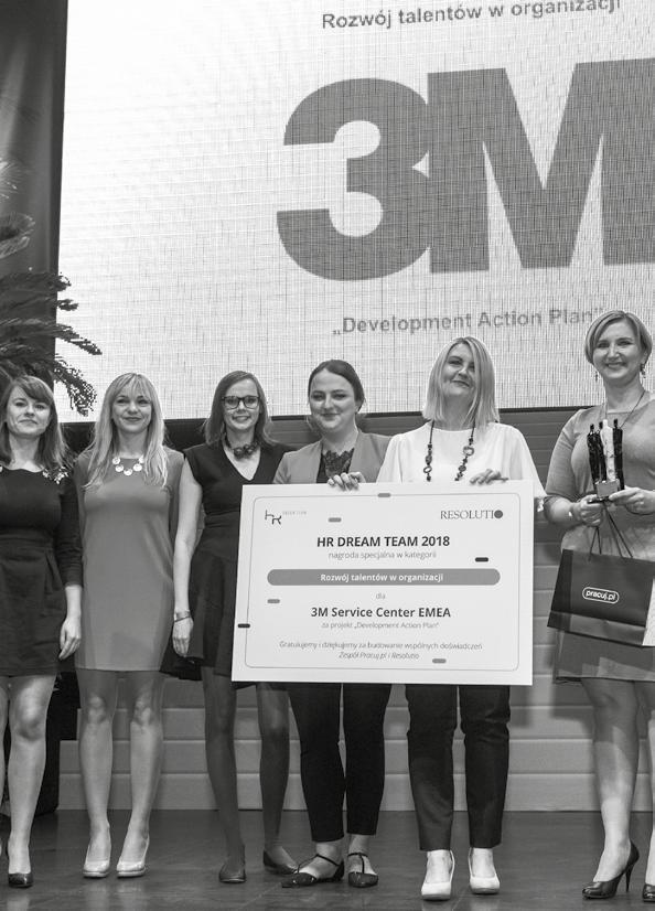Nagroda Partnera Kategorii firmy Resolutio 3M Global Service Center Poland: Development Action Plan Development Action Plan to kompleksowy program rozwoju każdego pracownika w firmie 3M.