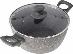 powłoką Non-Stick 21450 2445 Garnek Lava Stone 28 cm