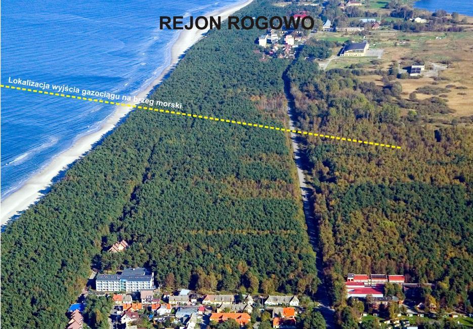 1,2 ha, w odległości ok.