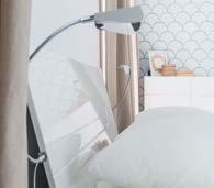 (3 drzwi, 3 szulady) 150 x 91 x 41 cm WA-15 komoda (2 drzwi, 2 szuflady) 100 x 91 x 41 cm WA-04 półka 130 x 30 x 22 cm LED-2L oświetlenie ledowe zagłówka łóżka (2 sztuki w