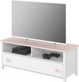 skompletowania z LN-03) LN-06 nadstawka z lustrem 94 x 81 x 14 cm (do skompletowania z LN-03 lub LN-05) LN-07 stolik nocny 45 x 51 x 42 cm
