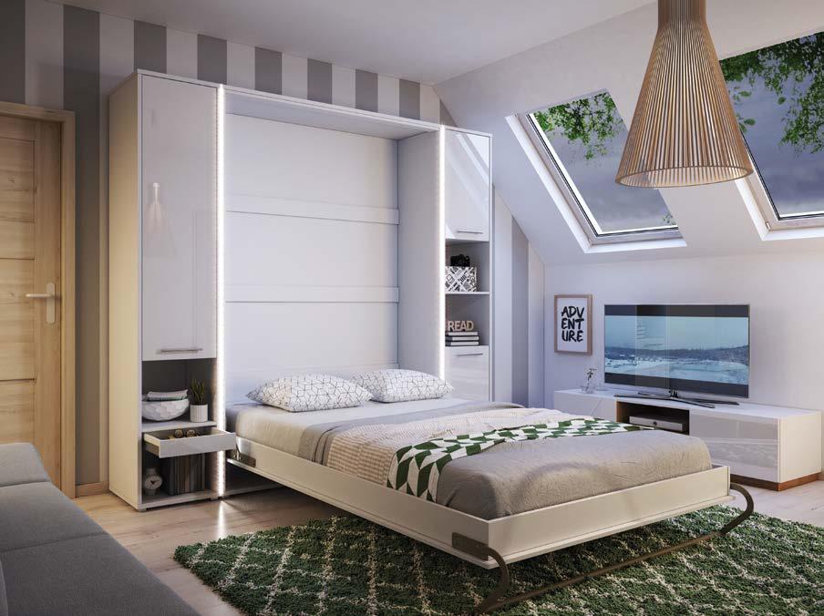 CONCEPT PRO Odzyskaj przestrzeń Zmień salon w wygodną sypialnię Znany mebel w nowej odsłonie pozwoli doskonale zaaranżować przestrzeń.