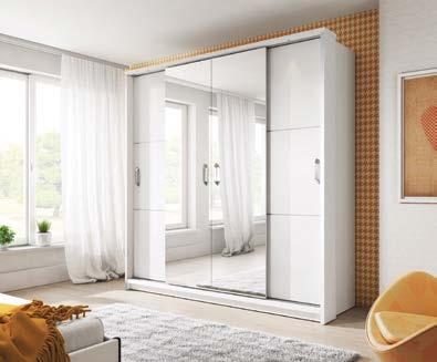 AR-08 szafa dwudrzwiowa 200 x 215 x 60 cm kolorystyka: