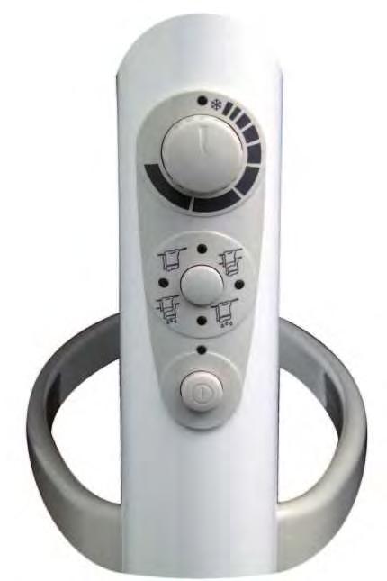 System ustawienia temperatury ACANTO i HELISEA posiadają precyzyjny termostat elektroniczny, który reguluje komfort w Twojej łazience oraz