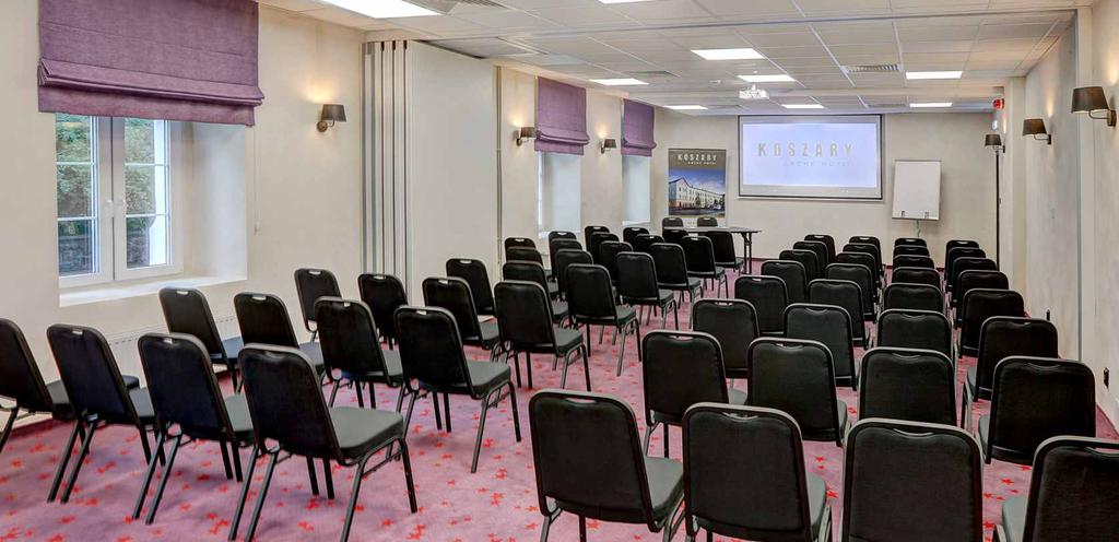 Zestawienie sal konferencyjnych Conference rooms profile SLE KONFERENCYJNE CONFERENCE ROOMS GENERLSK KPITŃSK KPRLSK GENERLSK + KPITŃSK KPRLSK + GENERLSK K+G+K m² 37 41 58 78 95 136 30 80 70 110 150