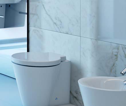 W przypadku zastosowania tych mis WC, konieczne jest użycie systemów